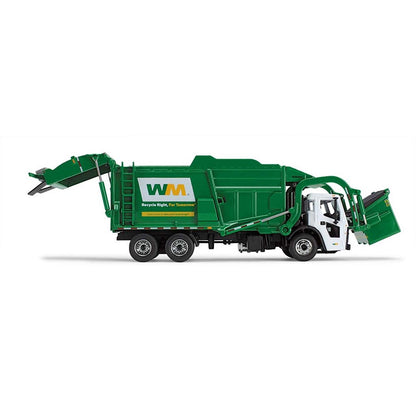 Mack LR w/McNeilus Meridian Front Load Refuse Truck Body and Bin "Waste Management" (Green/White)