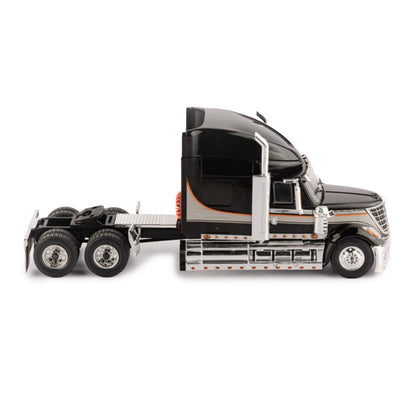 2009 International LoneStar Tractor (Black w/Gray & Orange Stripes) "Harley Davidson Edition"