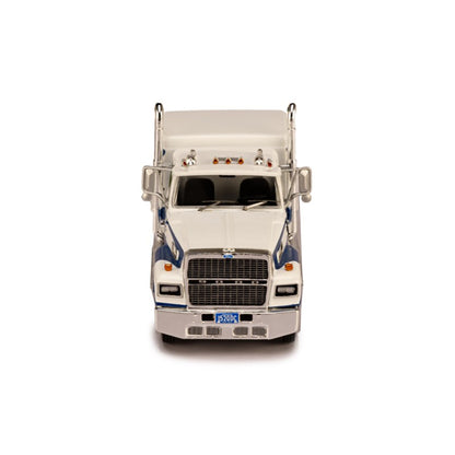 1978 Ford LTL-9000 Tractor (White w/Blue Stripes)