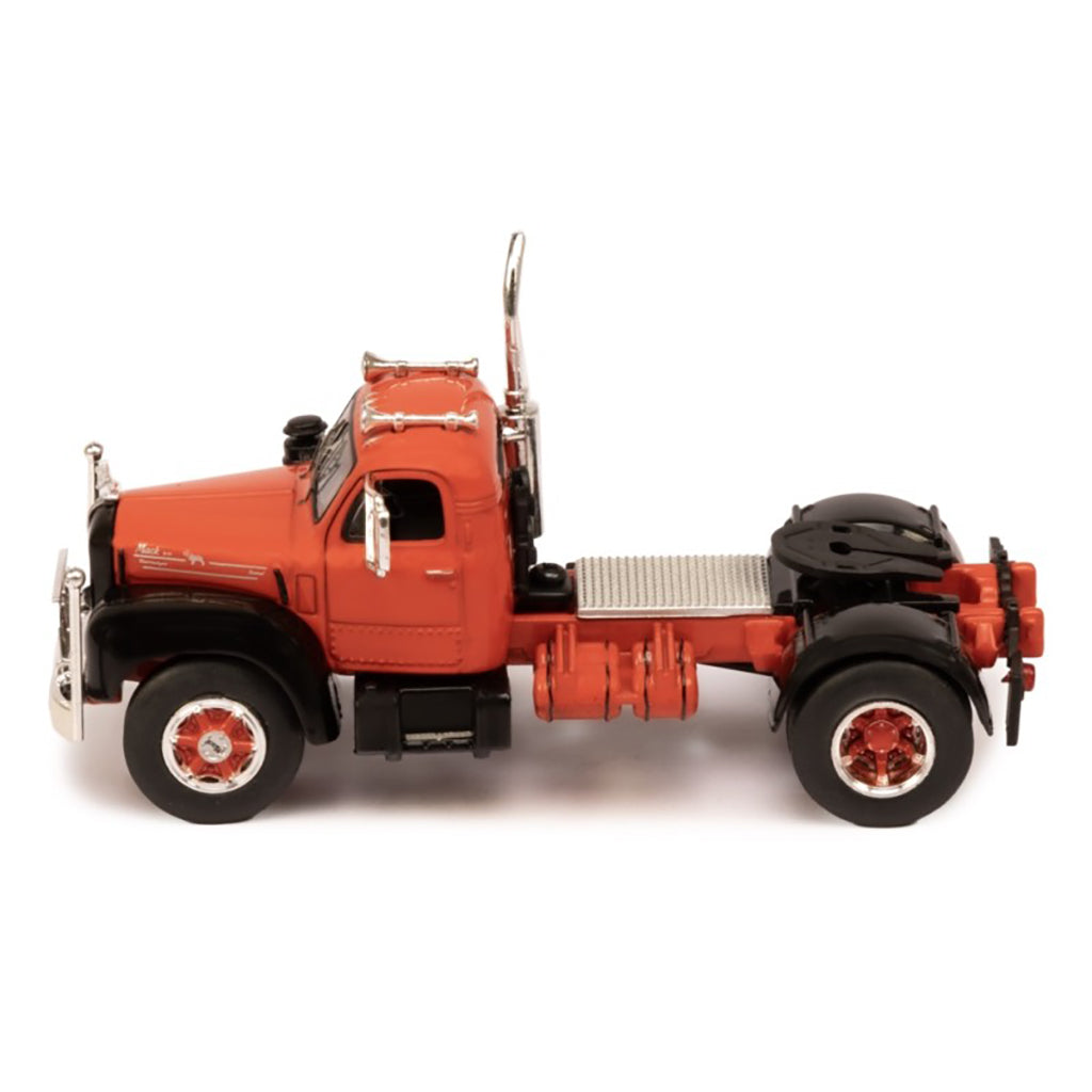 1953 Mack B-61 Day Cab Tractor (Red w/Black Fenders)