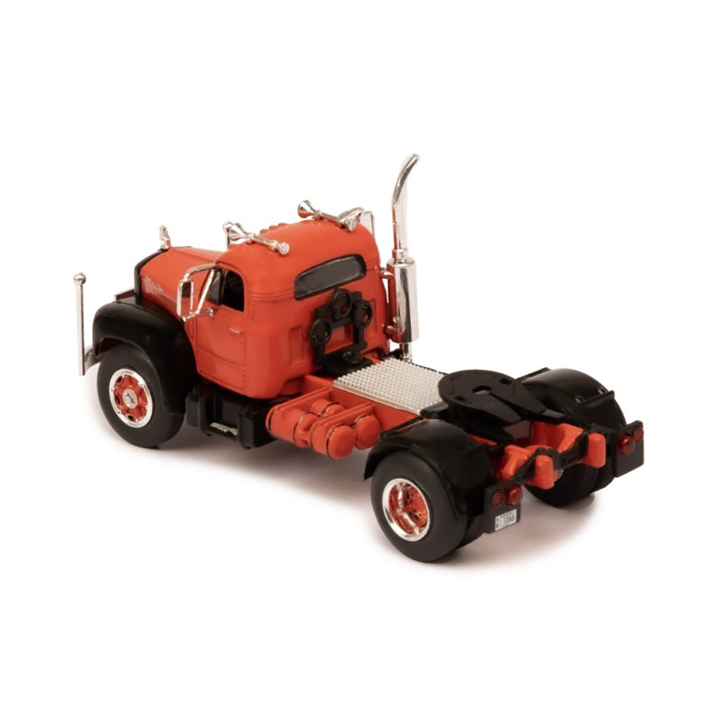 1953 Mack B-61 Day Cab Tractor (Red w/Black Fenders)