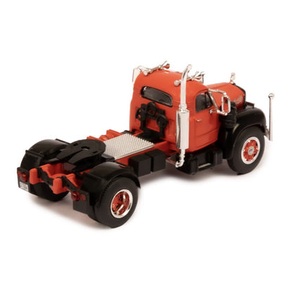 1953 Mack B-61 Day Cab Tractor (Red w/Black Fenders)