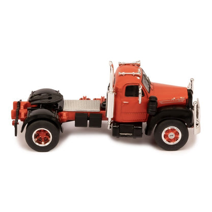 1953 Mack B-61 Day Cab Tractor (Red w/Black Fenders)