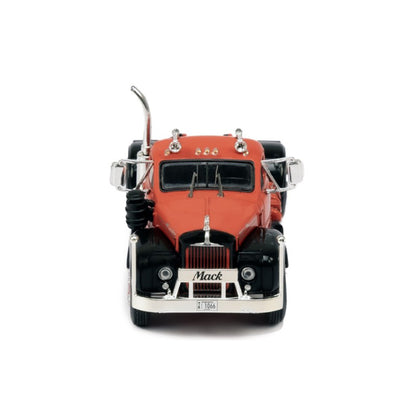 1953 Mack B-61 Day Cab Tractor (Red w/Black Fenders)