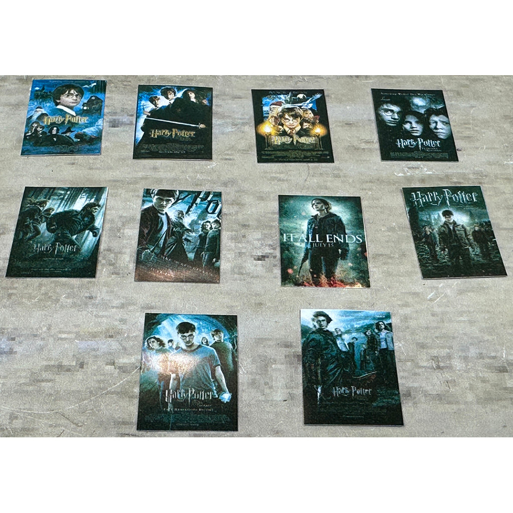 1:64th Scale Harry Potter Movie Poster Pack 1