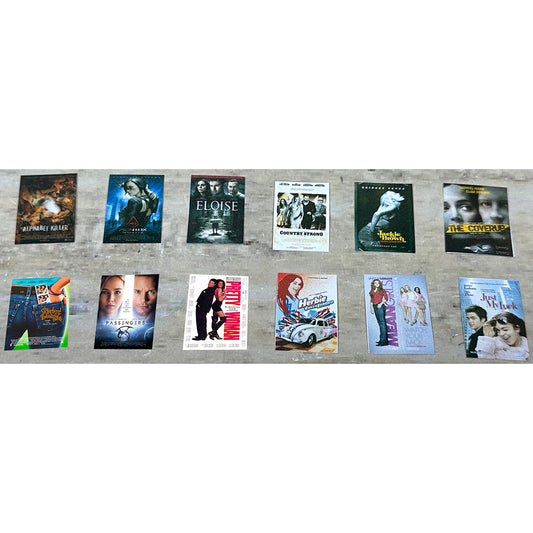 1:64th Scale Hollywood Movie Poster Pack 4