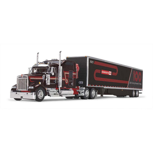 Kenworth W900L w/53' Utility Dry Van Trailer "Kenworth 100"