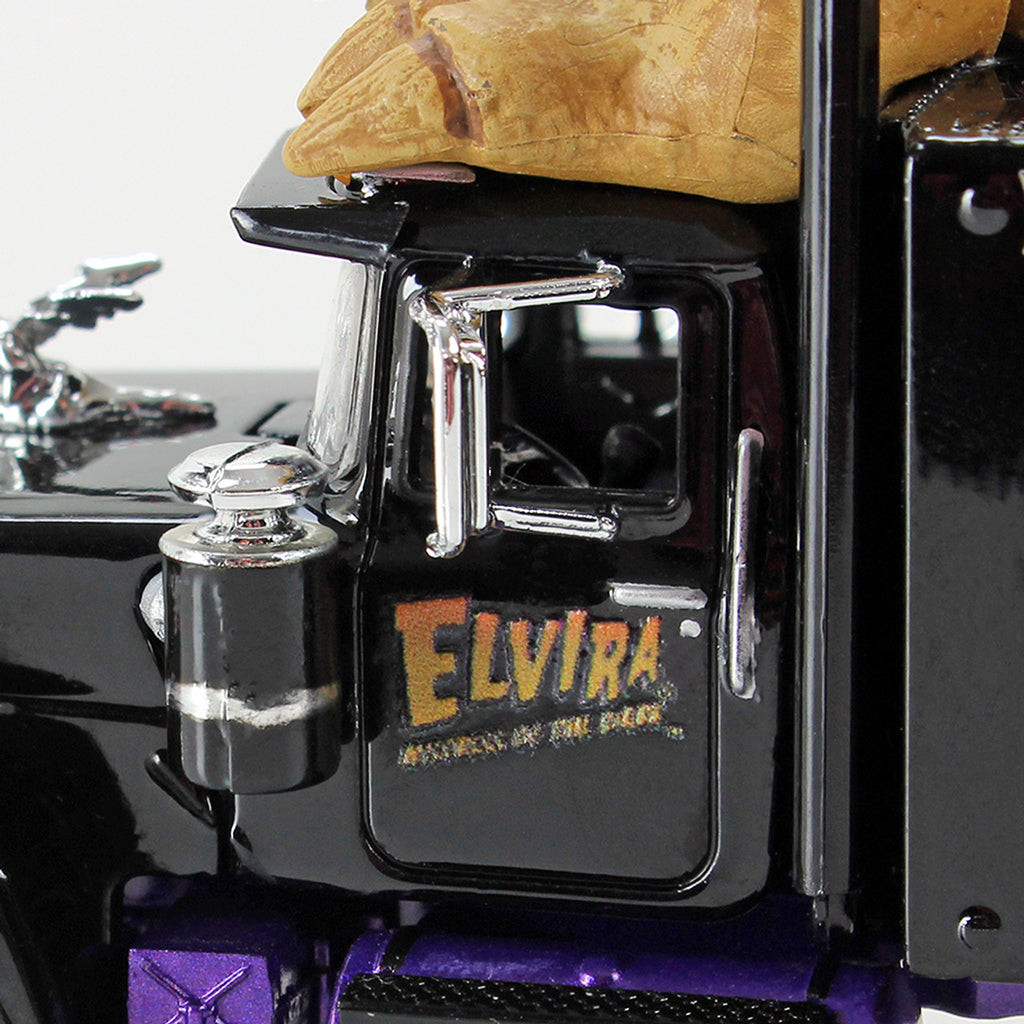 Mack Super-Liner w/40' Vintage Dry Van Trailer "Elvira Mistress of the Dark"