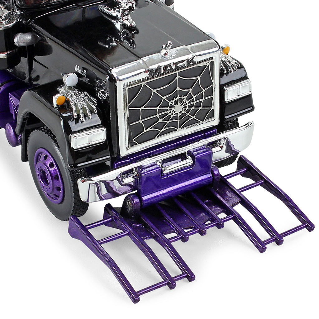 Mack Super-Liner w/40' Vintage Dry Van Trailer "Elvira Mistress of the Dark"