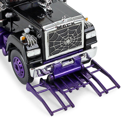 Mack Super-Liner w/40' Vintage Dry Van Trailer "Elvira Mistress of the Dark"