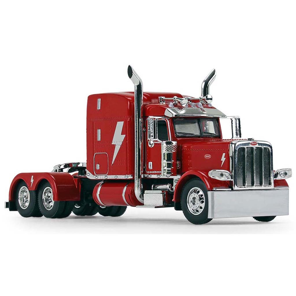 Peterbilt 389 w/53' Kentucky Moving Van Trailer "AC/DC Power Up" (Red/Black)