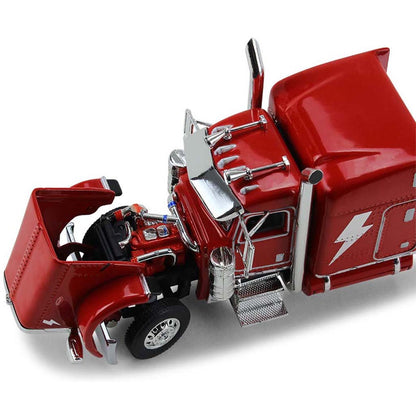 Peterbilt 389 w/53' Kentucky Moving Van Trailer "AC/DC Power Up" (Red/Black)