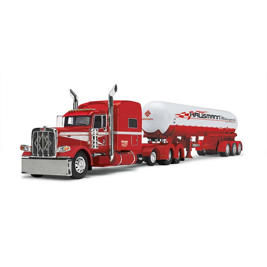 Peterbilt 389 w/Mississippi LP Tanker Trailer "Hausmann Transport" (Red/White)