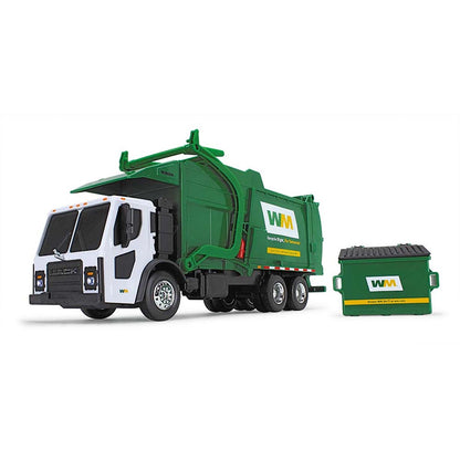 Mack LR w/McNeilus Meridian Front Load Refuse Truck Body and Bin "Waste Management" (Lights & Sounds)