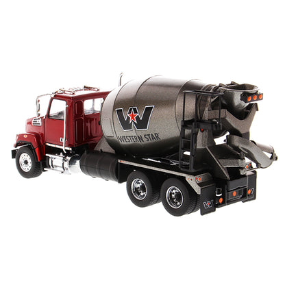 Model of a Western Star cement mixer truck on a white background