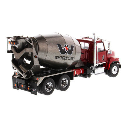 Model of a Western Star cement mixer truck on a white background
