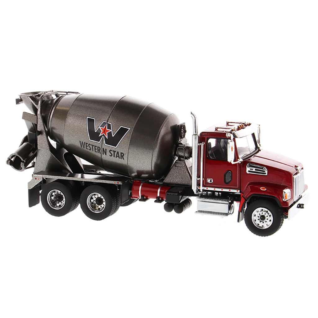 Model of a Western Star cement truck on a white background