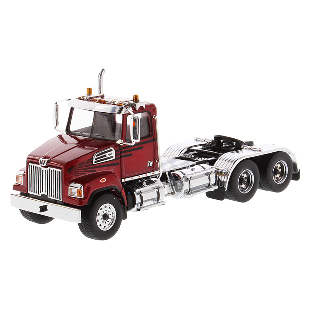 Model of a Western Star 4700 Tractor on a White Background