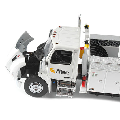 Peterbilt Model 536 w/Altec AA55 Aerial Service Truck (White)