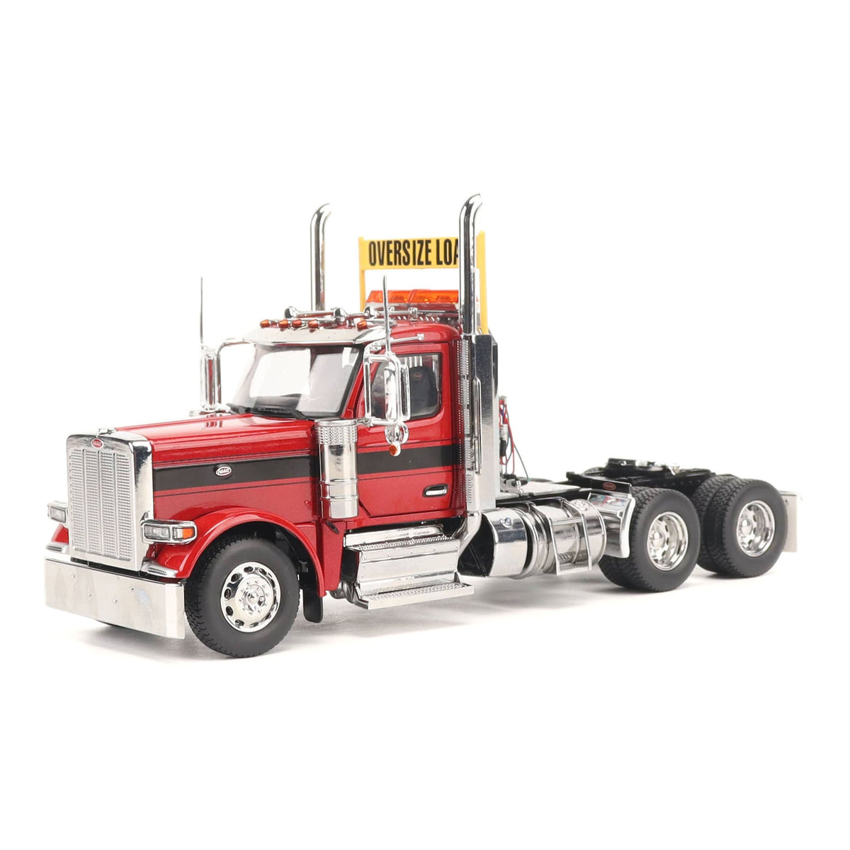 Peterbilt 589 Day Cab Tractor (Legendary Red)