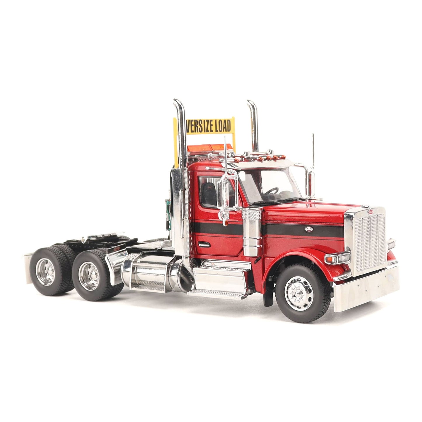 Peterbilt 589 Day Cab Tractor (Legendary Red)
