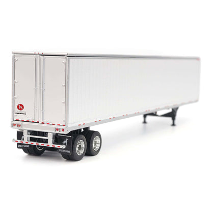 1:50th Scale Diecast Model of a 53 foot Great Dane Champion Dry Goods Van Trailer Photographed on a White Background