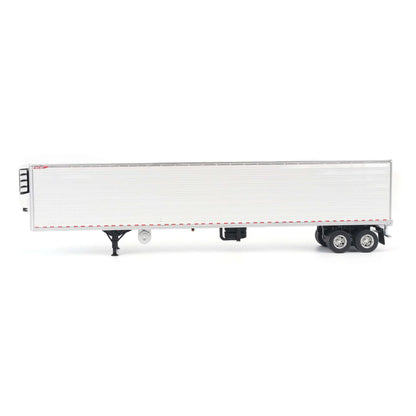 1:50th Scale Diecast Model of a 53 foot Great Dane Everest Refrigerated Goods Van Trailer Photographed on a White Background