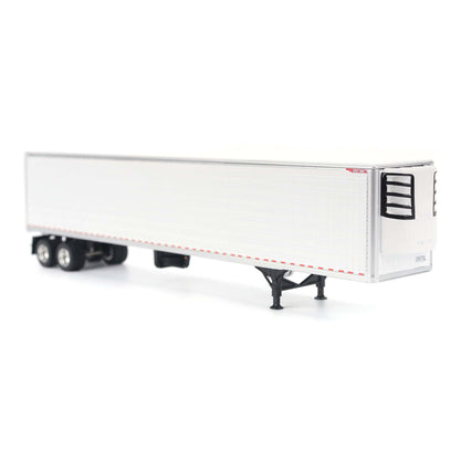 1:50th Scale Diecast Model of a 53 foot Great Dane Everest Refrigerated Goods Van Trailer Photographed on a White Background