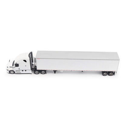 Model of a 5th Gen Freightliner Cascadia with 53' Great Dane Everest Reefer Trailer on a White Background