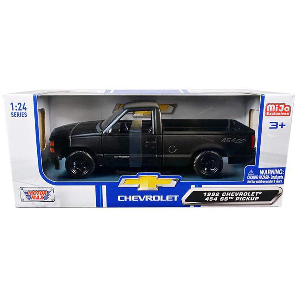 1992 Chevy 454 SS 1500 Pickup Truck (Matte Black)