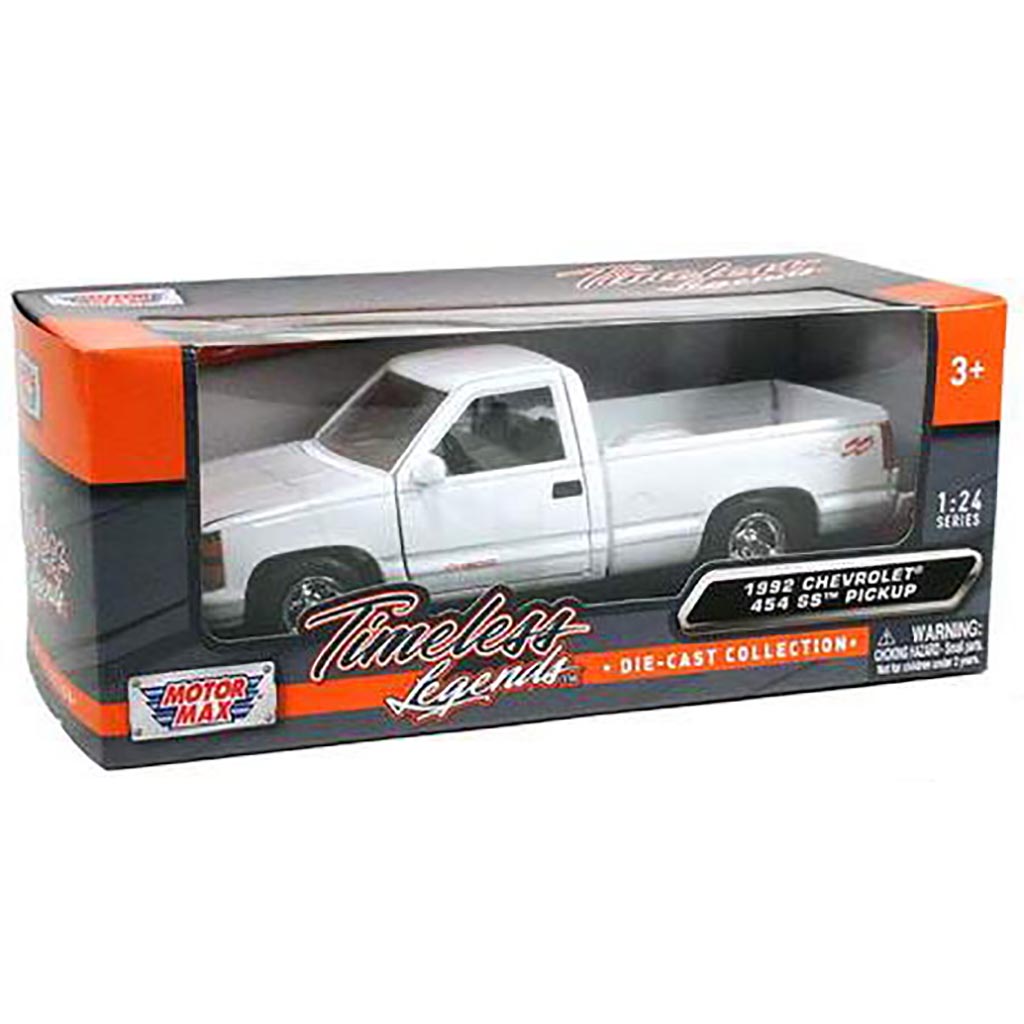 1992 Chevy 454 SS 1500 Pickup Truck (White)