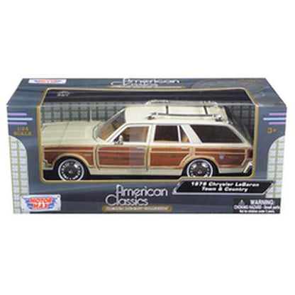 1979 Chrysler LeBaron Town & Country Station Wagon (Cashmere White)