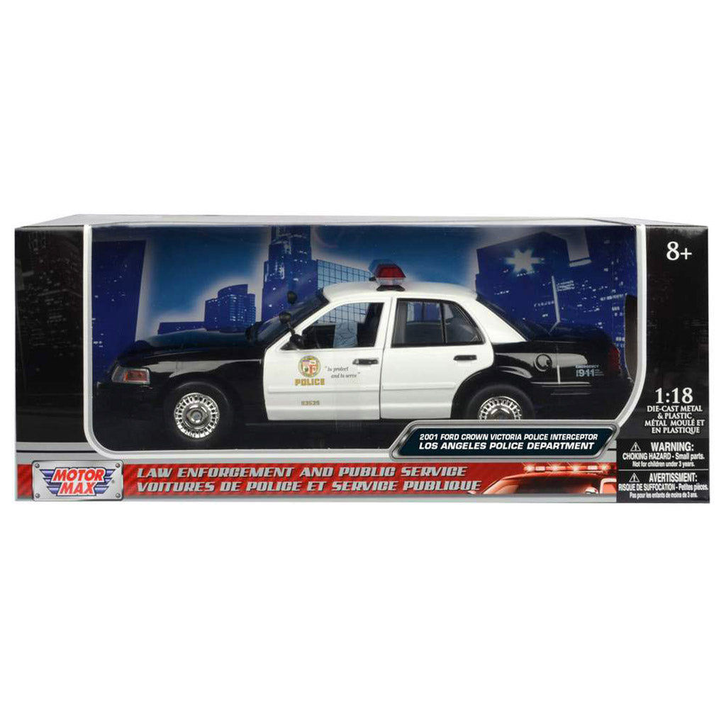 2001 Ford Crown Victoria Police "Los Angeles Police Department" (Black/White)