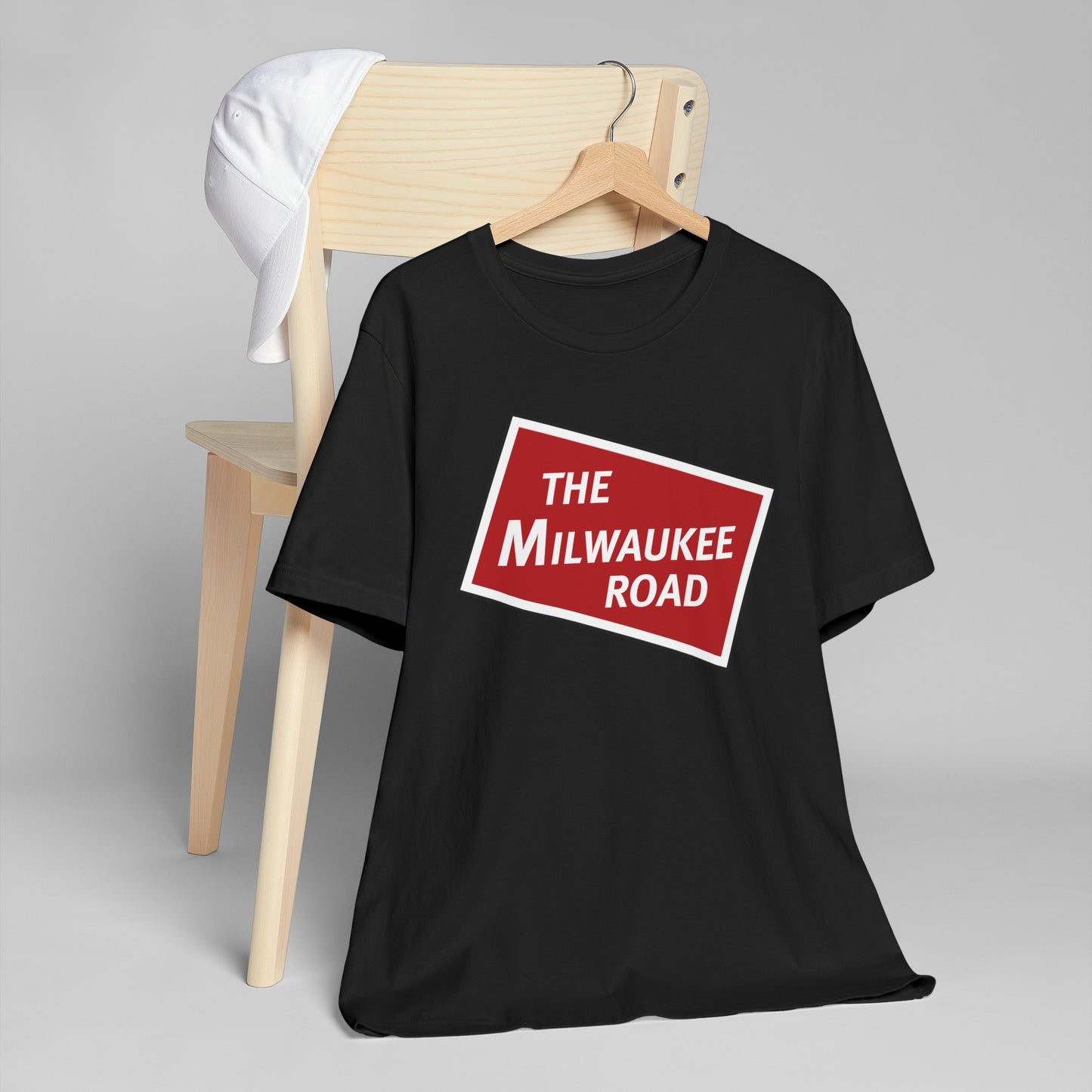 Chicago, Milwaukee, St. Paul and Pacific Railroad Logo Tee "The Milwaukee Road"