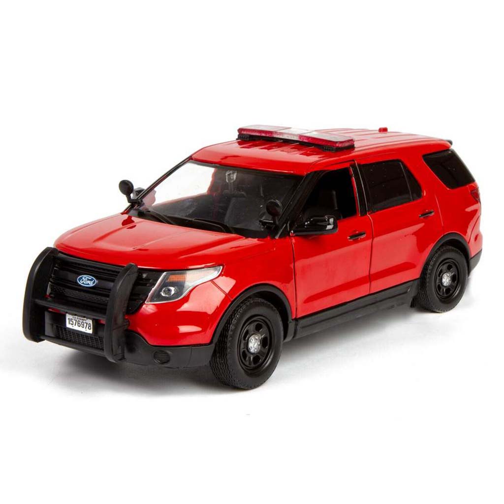 2015 Ford Police Interceptor Utility (Red - Undecorated)