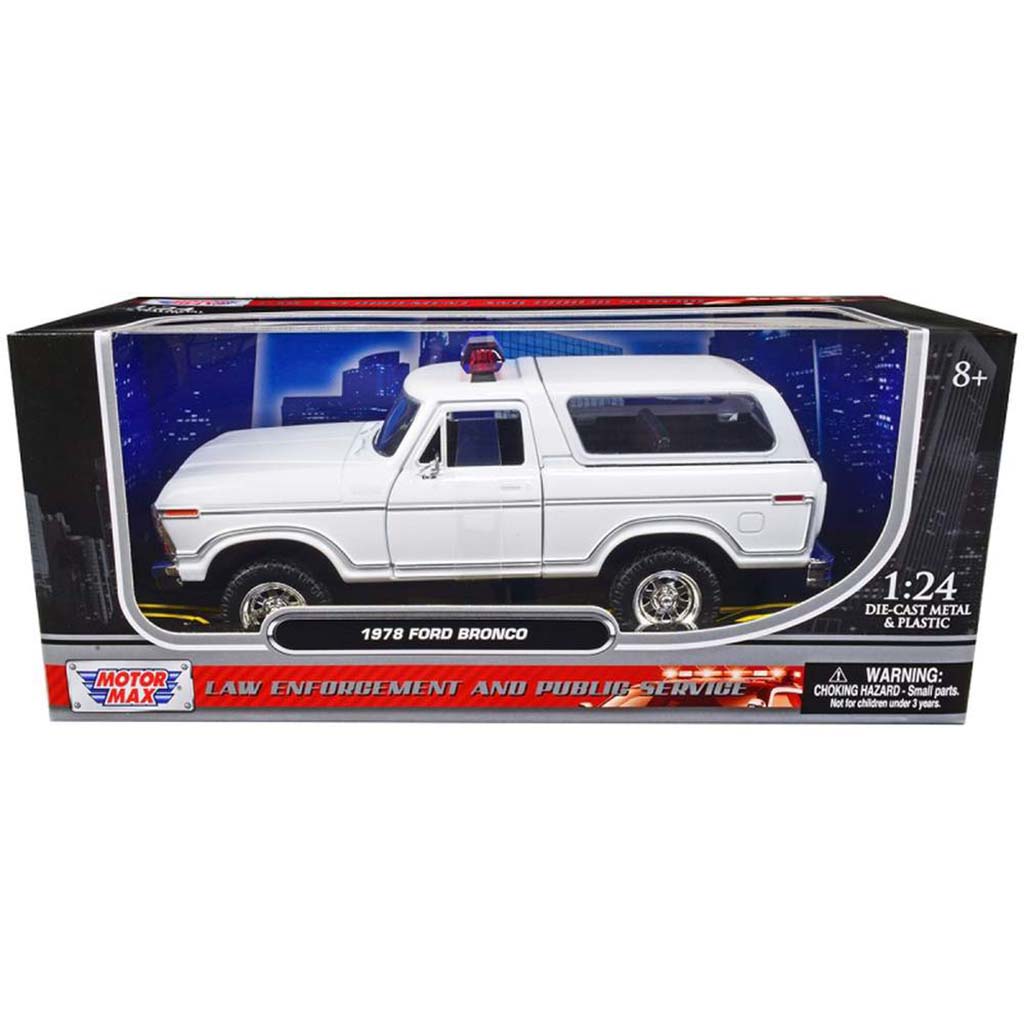 1978 Ford Bronco (White - Undecorated)