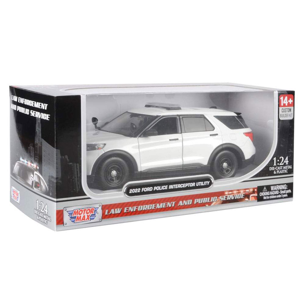 2022 Ford Police Interceptor Utility (White - Undecorated)