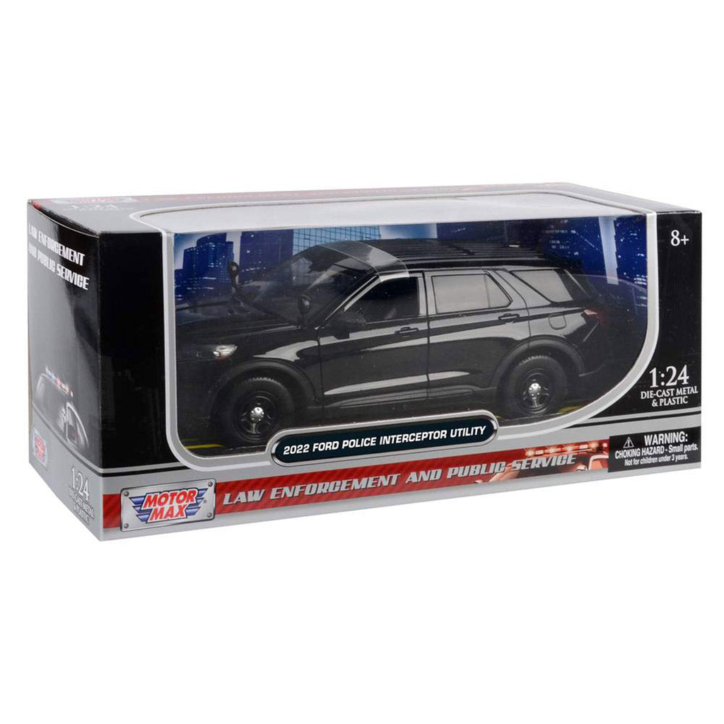 2022 Ford Police Interceptor Utility Slicktop (Black - Undecorated)