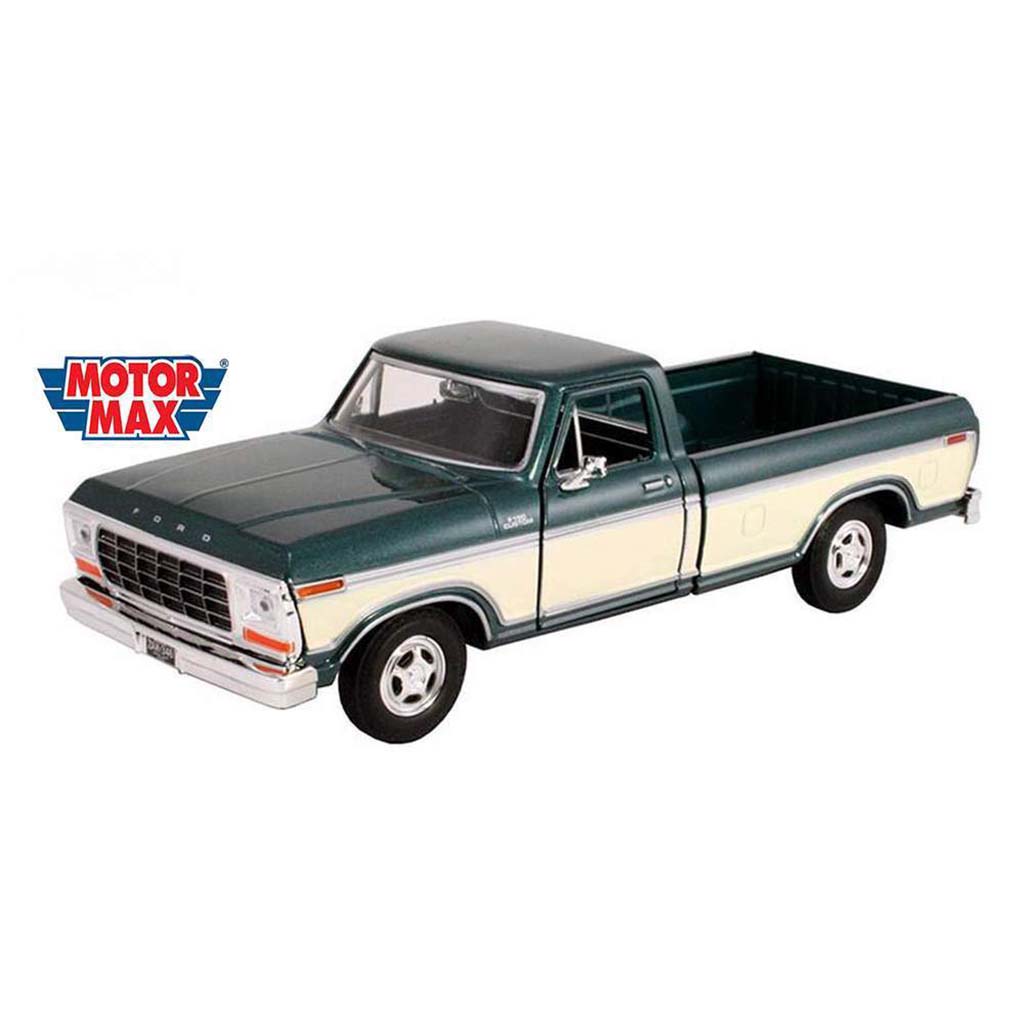 1979 Ford F-150 Custom Pickup Truck (Green/Cream)