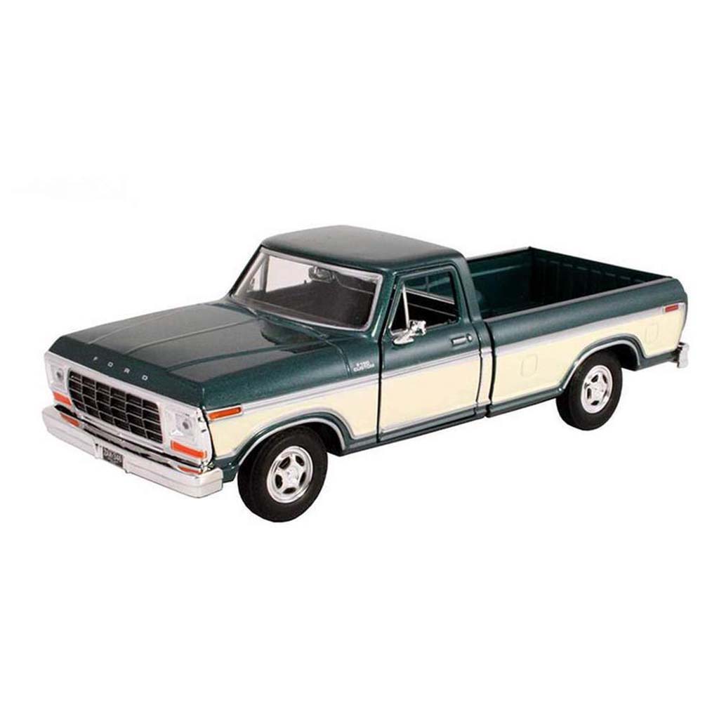 1979 Ford F-150 Custom Pickup Truck (Green/Cream)