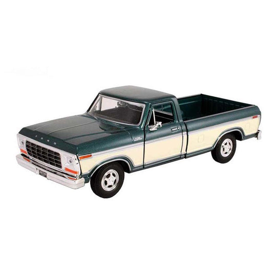 1979 Ford F-150 Custom Pickup Truck (Green/Cream)