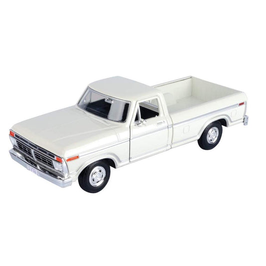 1977 Ford F-150 Custom Pickup Truck (White)