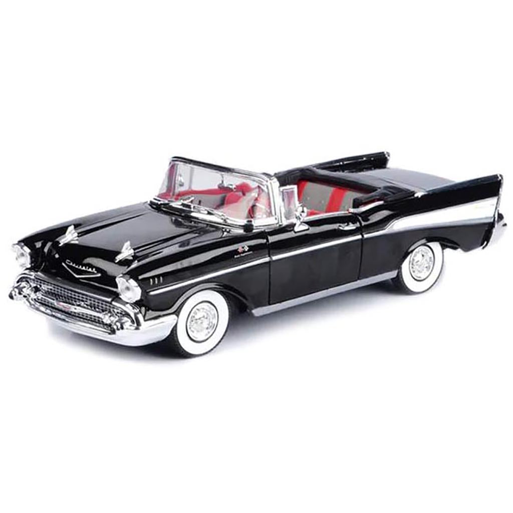 1957 Chevy Bel Air Convertible (Black) "James Bond - 007 - Dr. No"