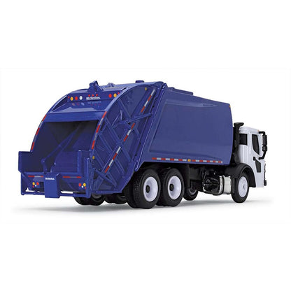 Mack LR with McNeilus Meridian Rear Load Garbage Truck (White/Blue)