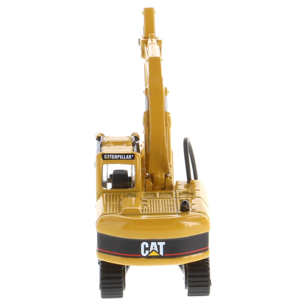 Model of a Caterpillar 315C L Mini Hydraulic Excavator on a White Background