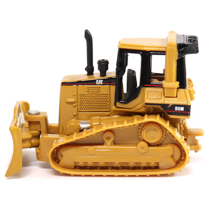 Model of a Caterpillar D5M Dozer on a White Background