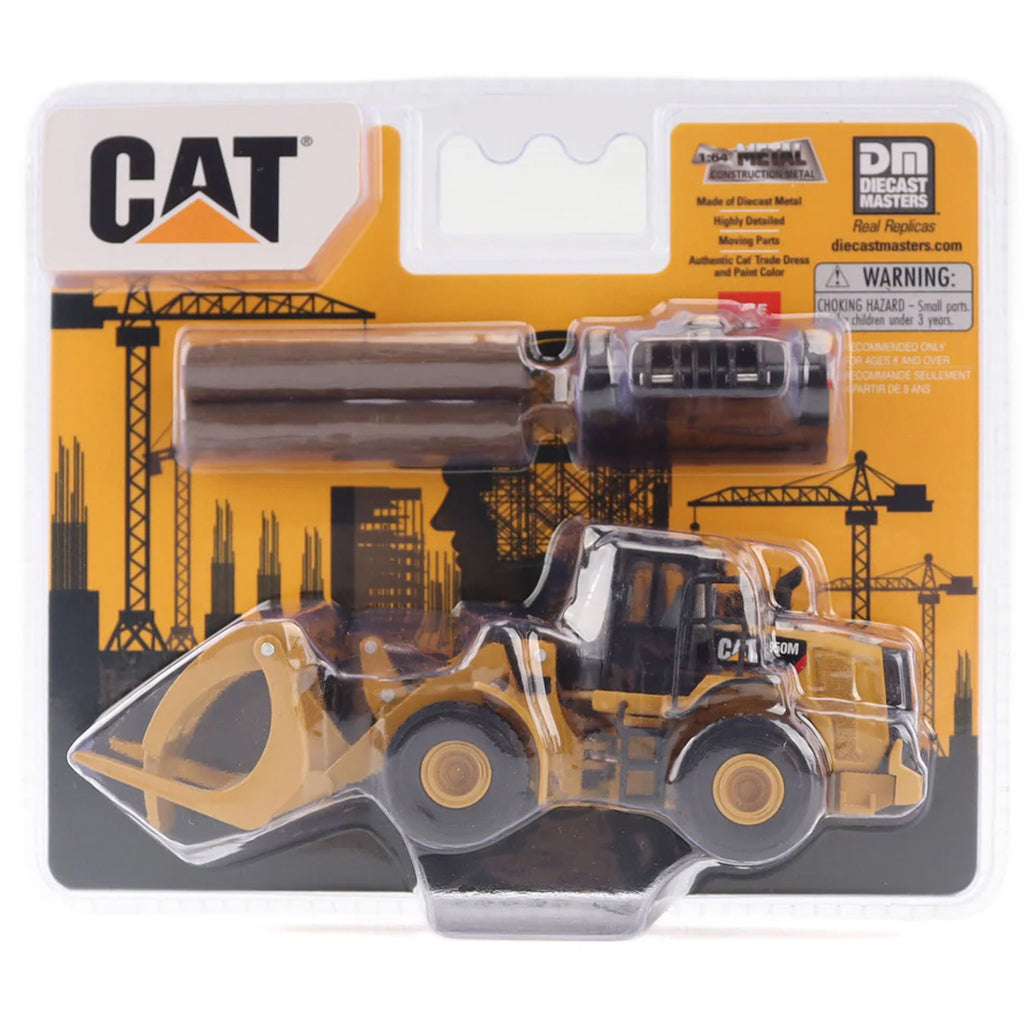 Cat construction toy in packaging with yellow and black design