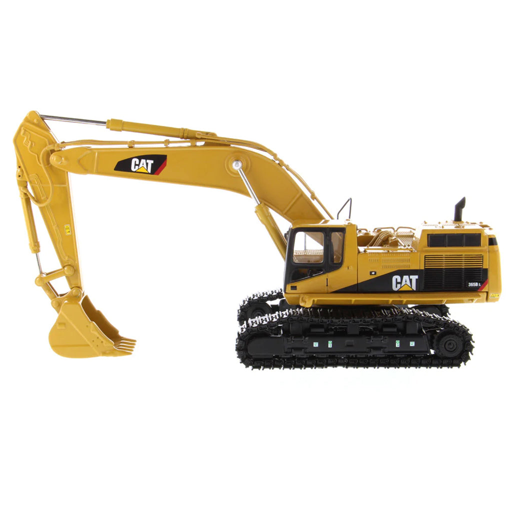 Model of a Caterpillar 365B L Series II Hydraulic Excavator on a White Background