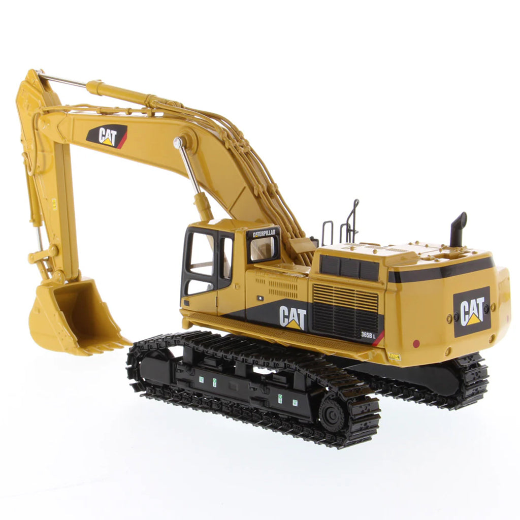 Model of a Caterpillar 365B L Series II Hydraulic Excavator on a White Background