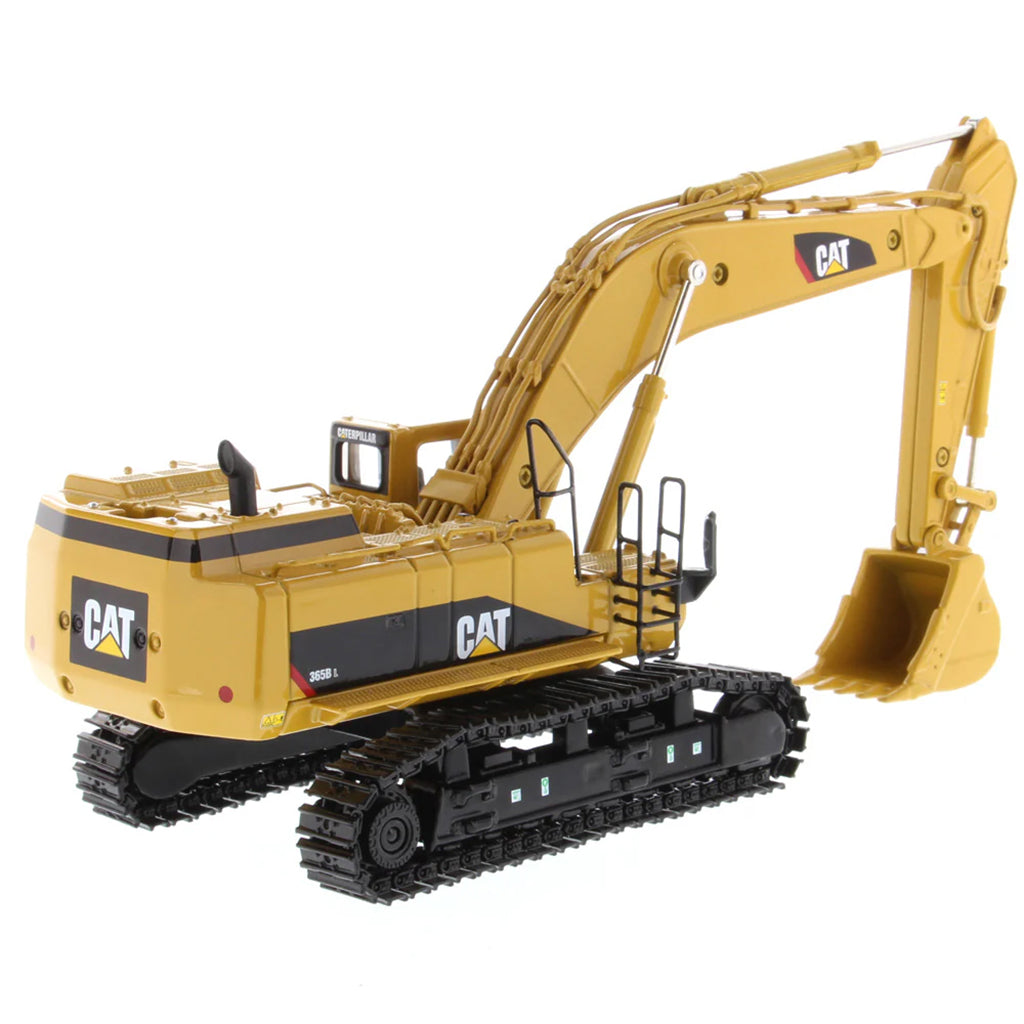 Model of a Caterpillar 365B L Series II Hydraulic Excavator on a White Background